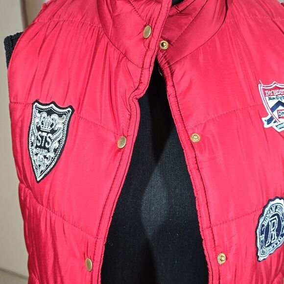 Red Puffer Vest - Picture 8 of 11